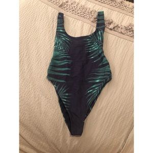 Aerie Cheeky Palm One Piece! Basically new